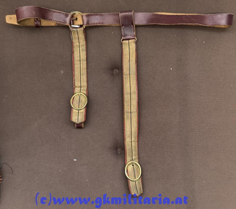 k.u.k. Gehänge für Säbel Offiziere!!