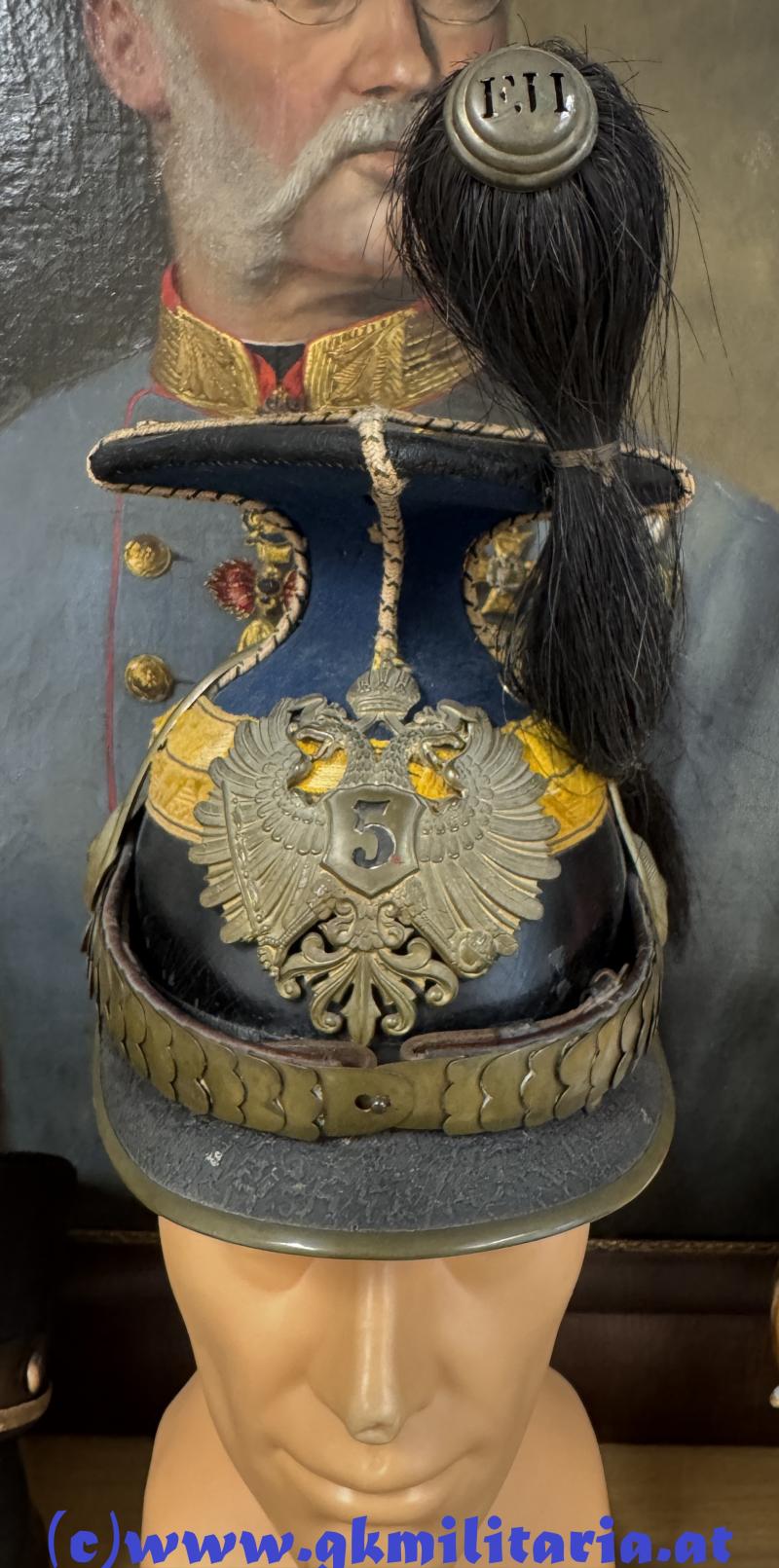 k.u.k. Tschapka Wachtmeister des k. u. k. Ungarisch-Kroatischen Ulanen-Regiment 