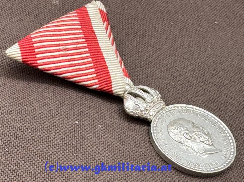 k.u.k. Silberne Militärverdienstmedaille Kaiser Franz Joseph I. - 