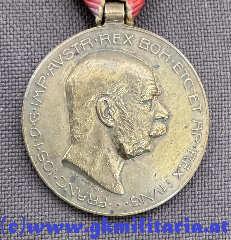 Bosnisch-Herzegowinische Erinnerungsmedaille 1909 - Bosnienmedaille!!