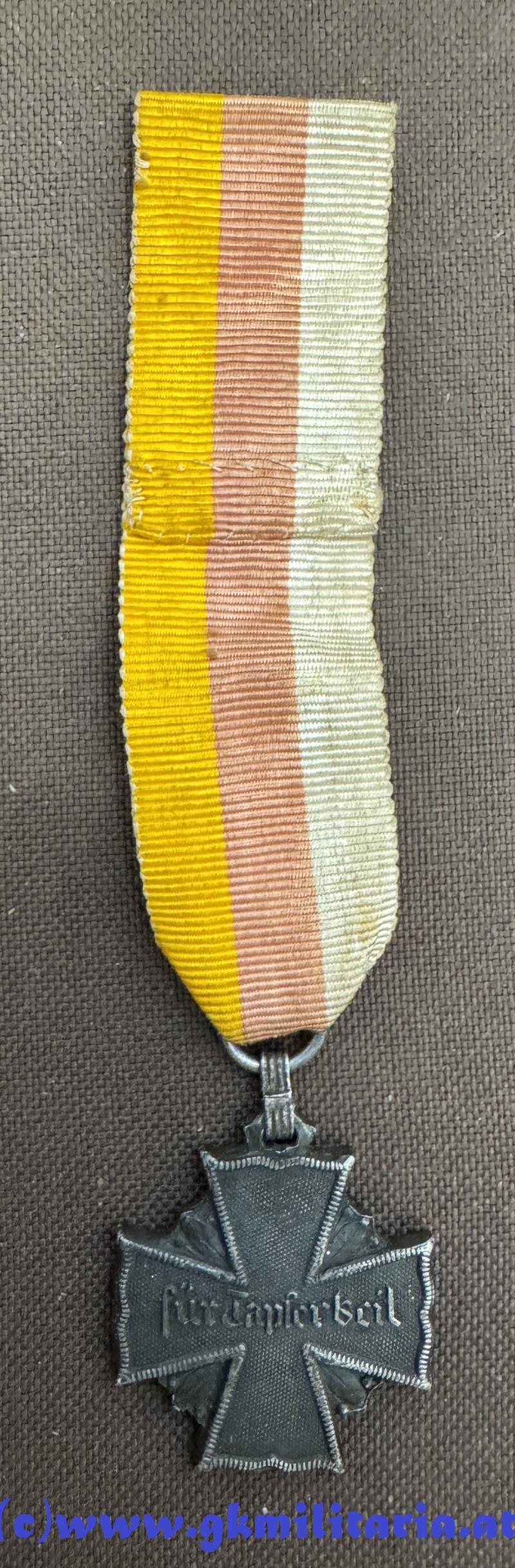 Allgemeines Kärntner Kreuz für Tapferkeit !! - Kärntner Abwehrkampf 1919 !!