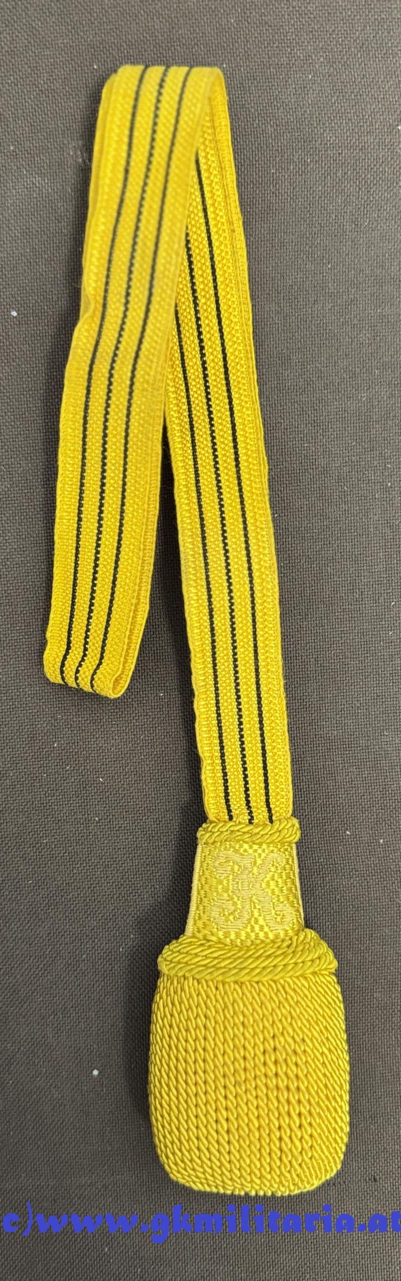 k.u.k. Portepee Unteroffiziere Kaiser Karl I. für Bajonett!!