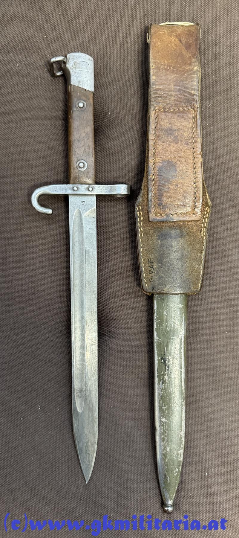 Messerbajonett M 1895 f. Unteroffiziere !!