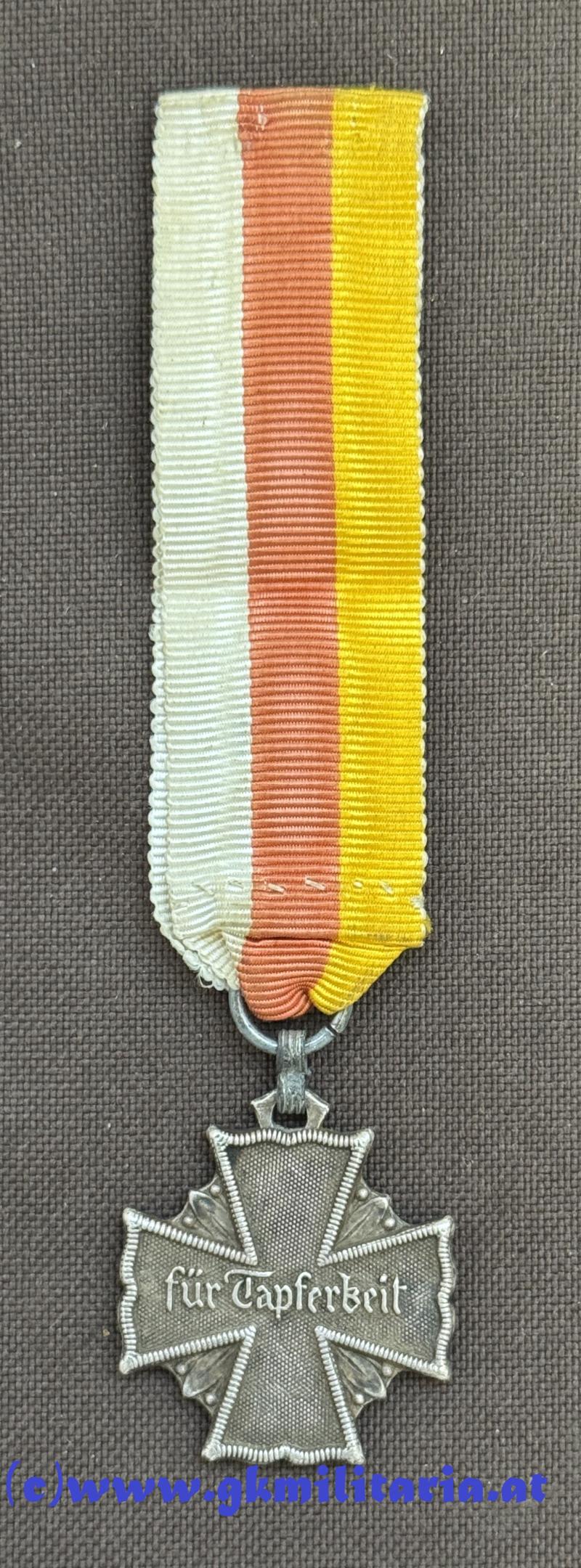 Allgemeines Kärntner Kreuz für Tapferkeit !! - Kärntner Abwehrkampf 1919 !!