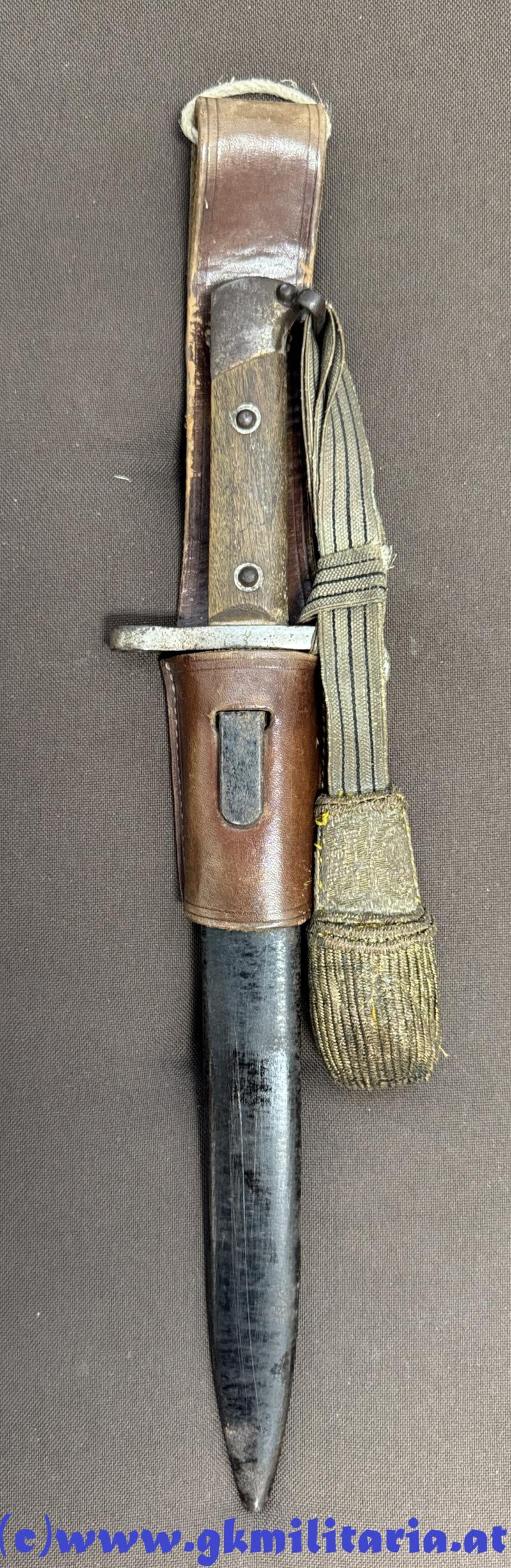 k.u.k. Bajonett M95 Offiziere mit Portepee Kaiser Franz Josef I.!!