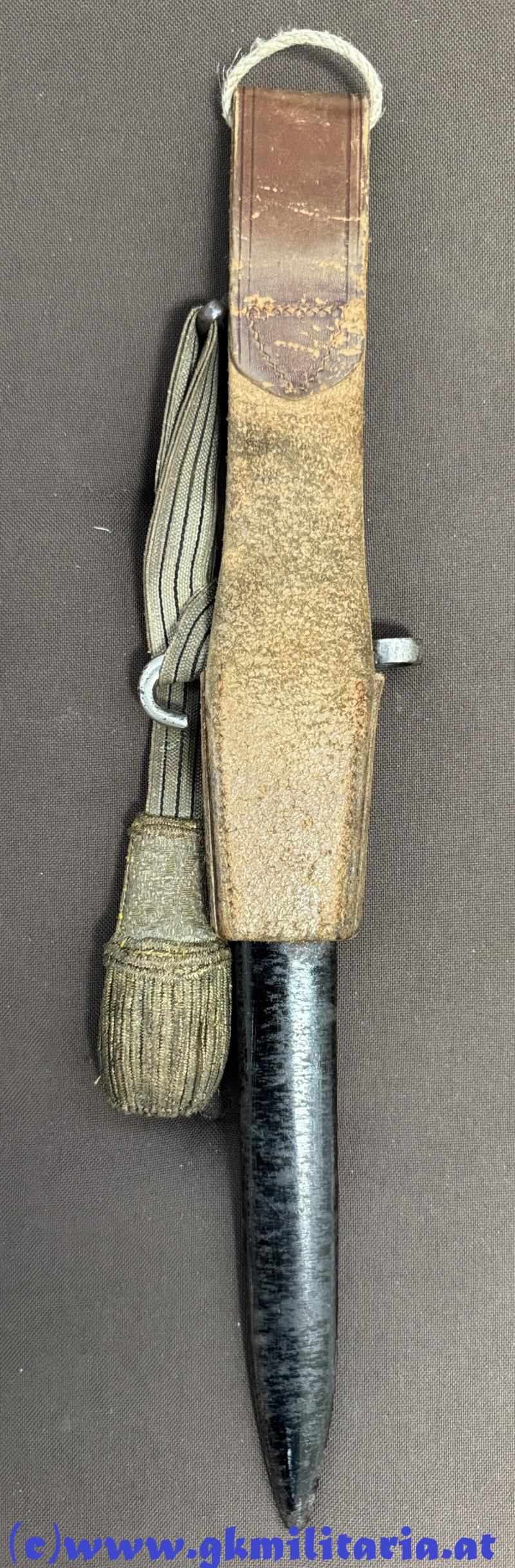 k.u.k. Bajonett M95 Offiziere mit Portepee Kaiser Franz Josef I.!!