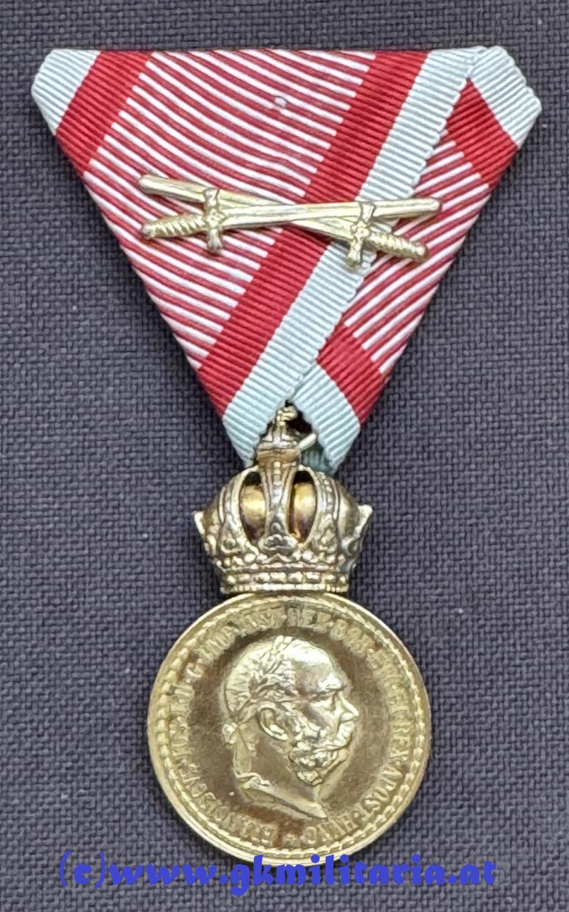 k.u.k. Bronzene Militärverdienstmedaille Kaiser Franz Joseph I.!!