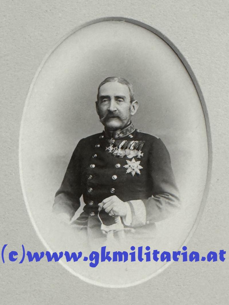 k.u.k. Portrait mit sehr hohen Offizieren - FZM Freiherr von Bolfras,FZM Ritter von Schwitzer, FZM Ritter von Steinitz, FML Littke usw. - 1908!!
