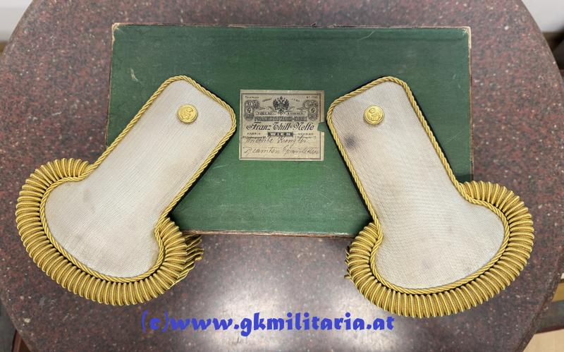 k.u.k. Kriegsmarine - Epauletten für Marine-Beamte!! - TOP ZUSTAND!
