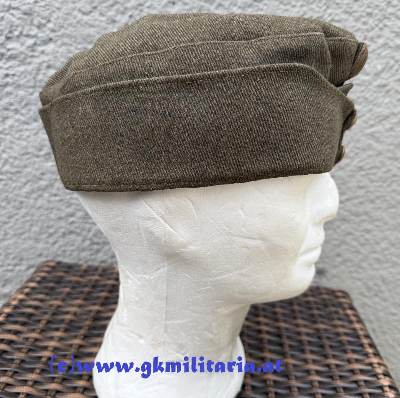 k.u.k. schirmlose feldgraue Kappe Artillerie Fähnrich -