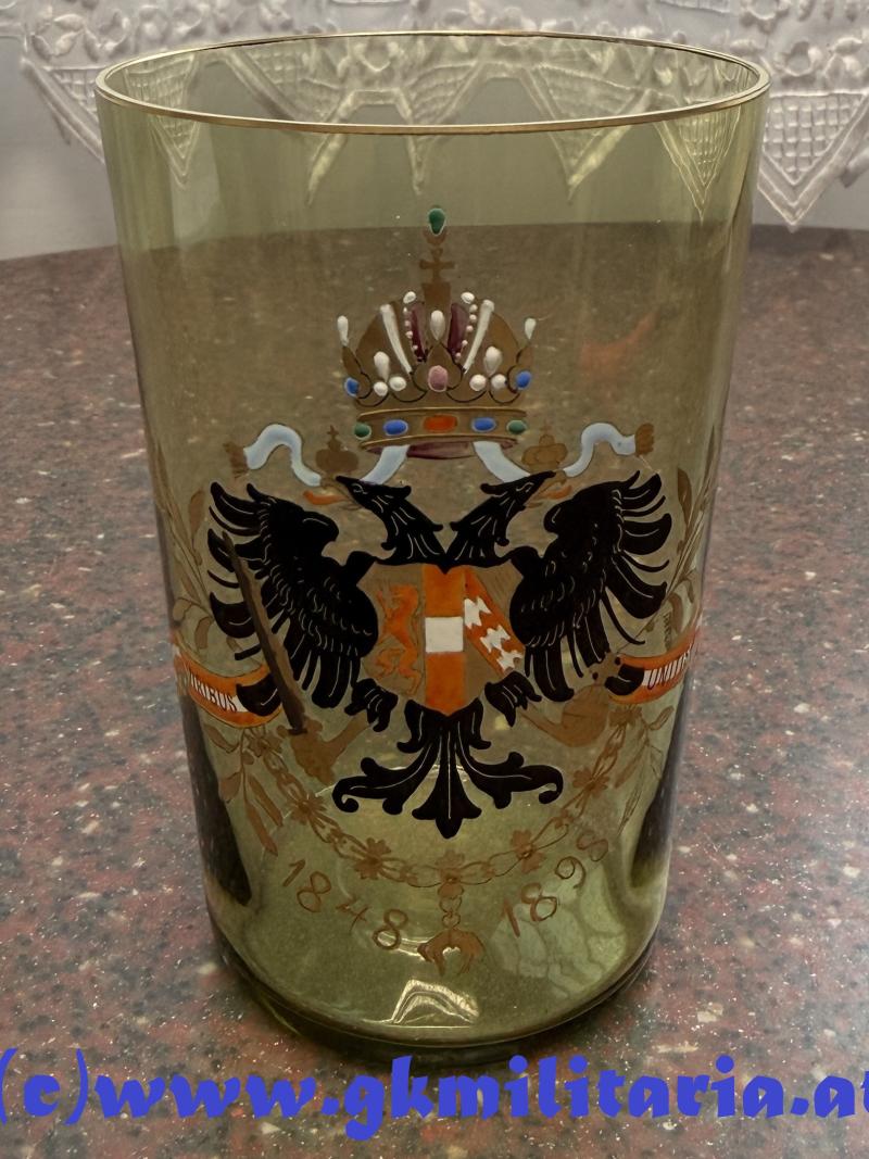 Patriotisches Trinkglas -
