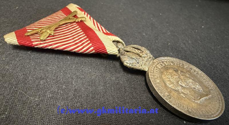 k,u,k. Silberne Militärverdienstmedaille Kaiser Franz Josef I.