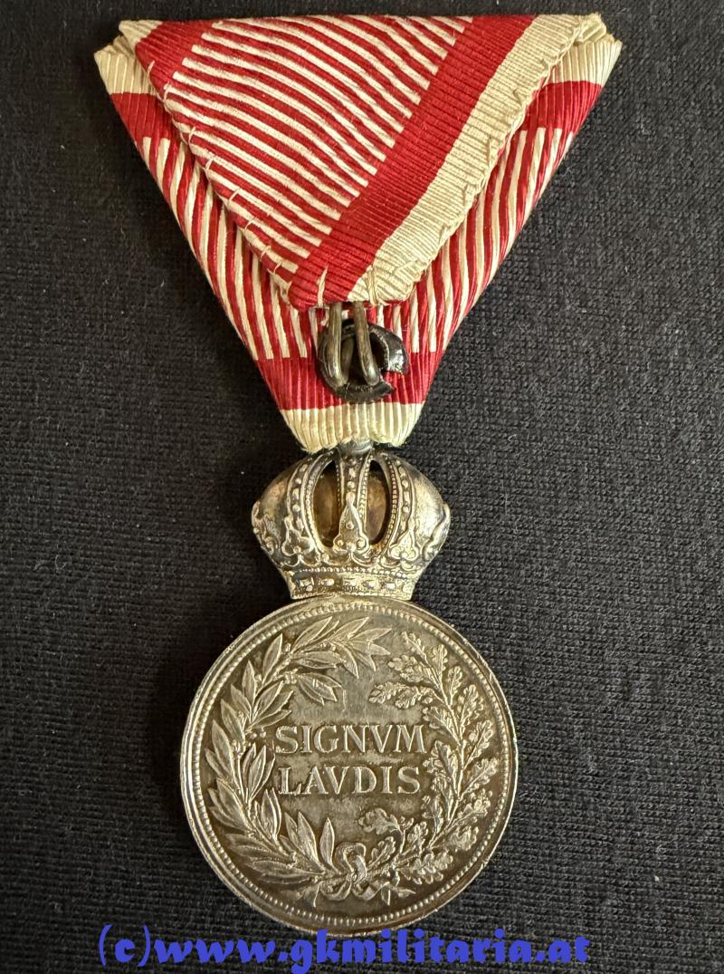 k,u,k. Silberne Militärverdienstmedaille Kaiser Franz Josef I.