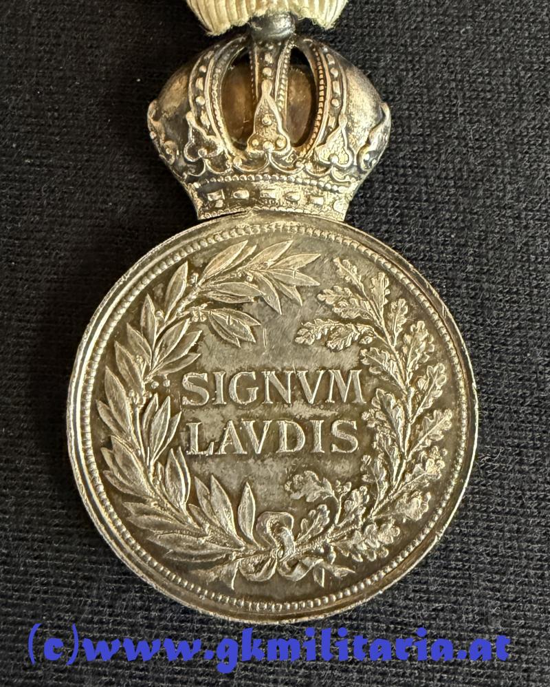 k,u,k. Silberne Militärverdienstmedaille Kaiser Franz Josef I.