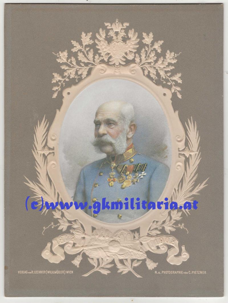 k.u.k. Portrait Kaiser Franz Joseph I. !!