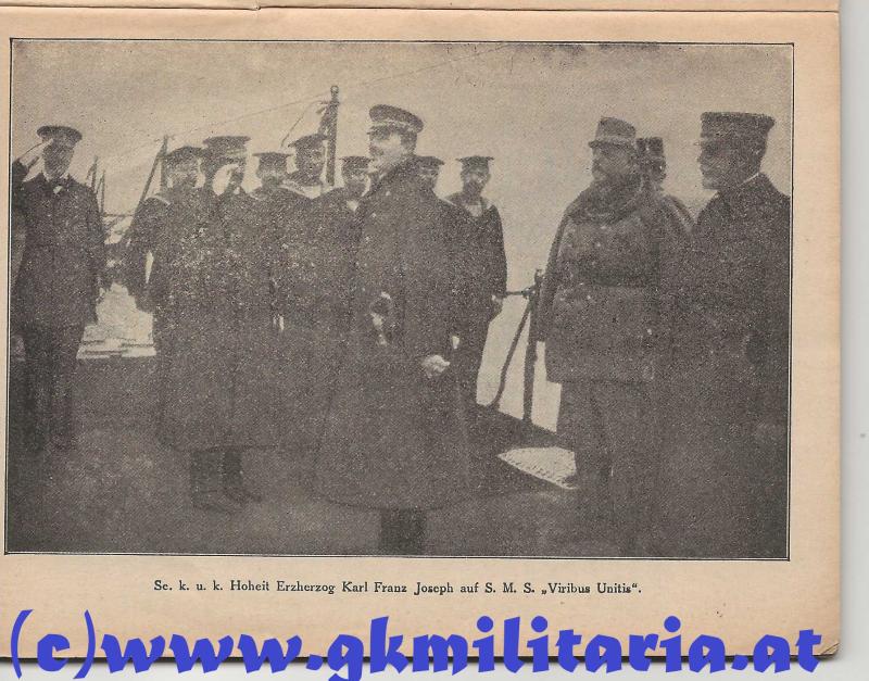 k.u.k. Broschüre Österr. Flottenverein/Kriegsmarine