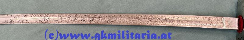 k.u.k. Säbel Offiziere Infanterie M1861 - Ausmusterungssäbel 18. August 1908!!