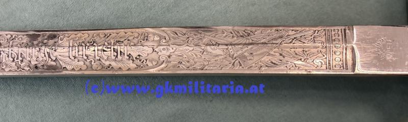 Weitere Fotos: k.u.k. Säbel Offiziere Infanterie M1861 - Ausmusterungssäbel 18. August 1908!!