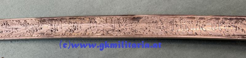 Weitere Fotos: k.u.k. Säbel Offiziere Infanterie M1861 - Ausmusterungssäbel 18. August 1908!!