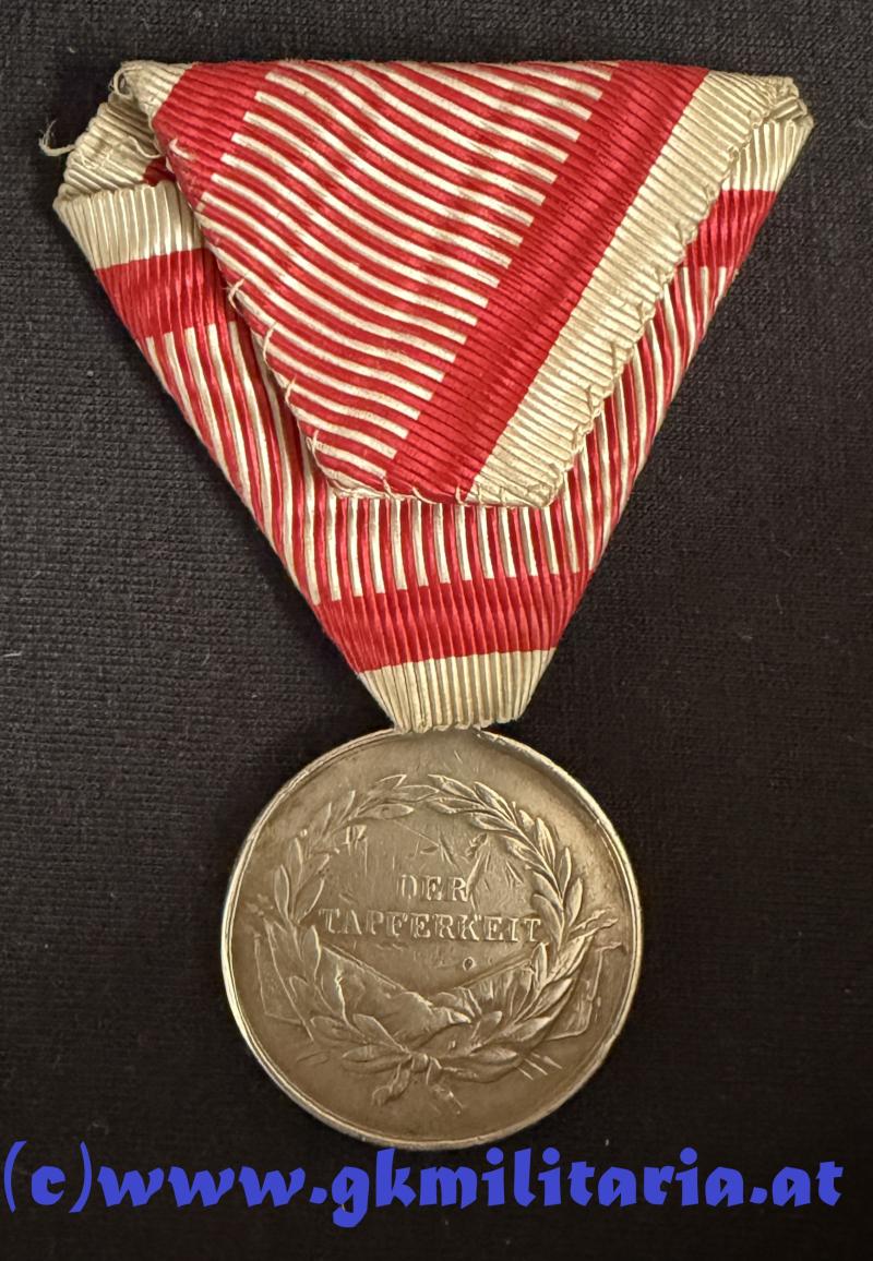 k.u.k. Tapferkeitsmedaille 2. Classe 3. Modell Kaiser Ferdinand (1848-1849) !!
