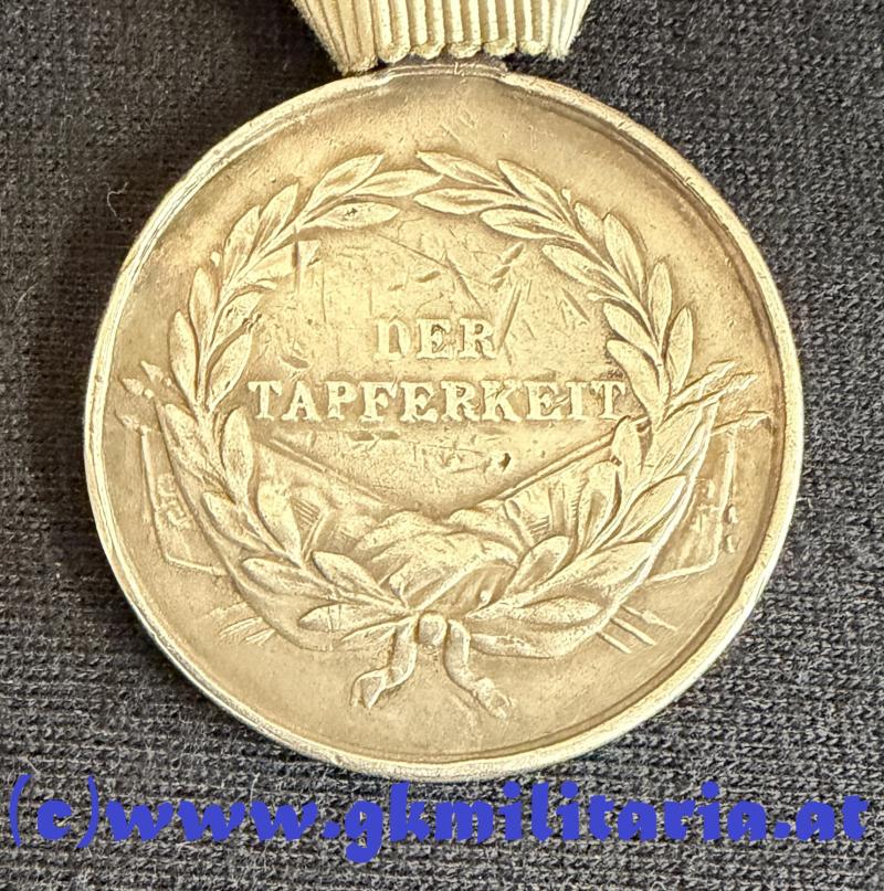 k.u.k. Tapferkeitsmedaille 2. Classe 3. Modell Kaiser Ferdinand (1848-1849) !!