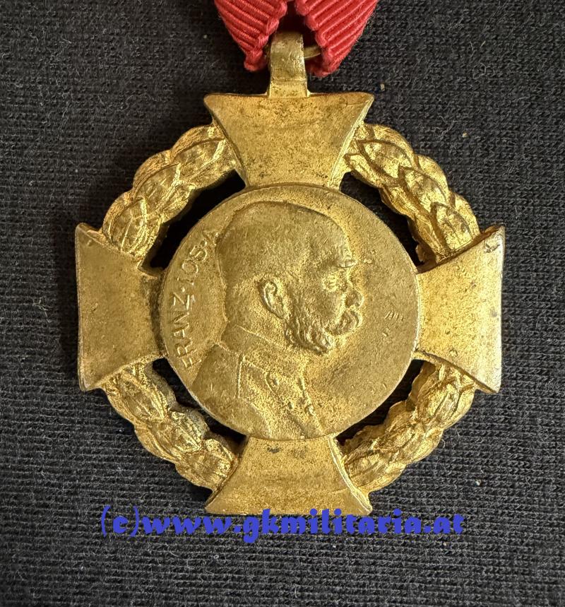 k.u.k. Jubiläumskreuz 1848-1908!! - Variante FRANZ mit