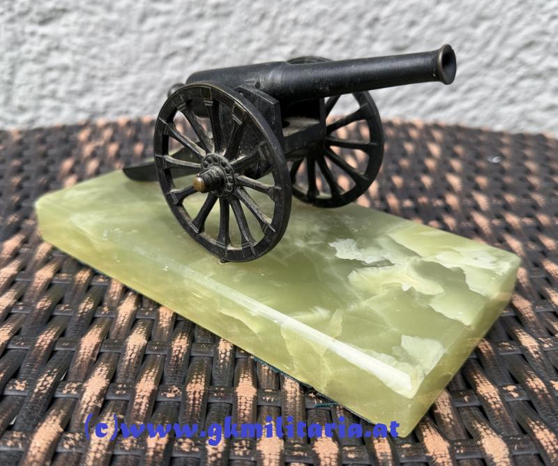 k.u.k. Feldkanone aus Bronze!!