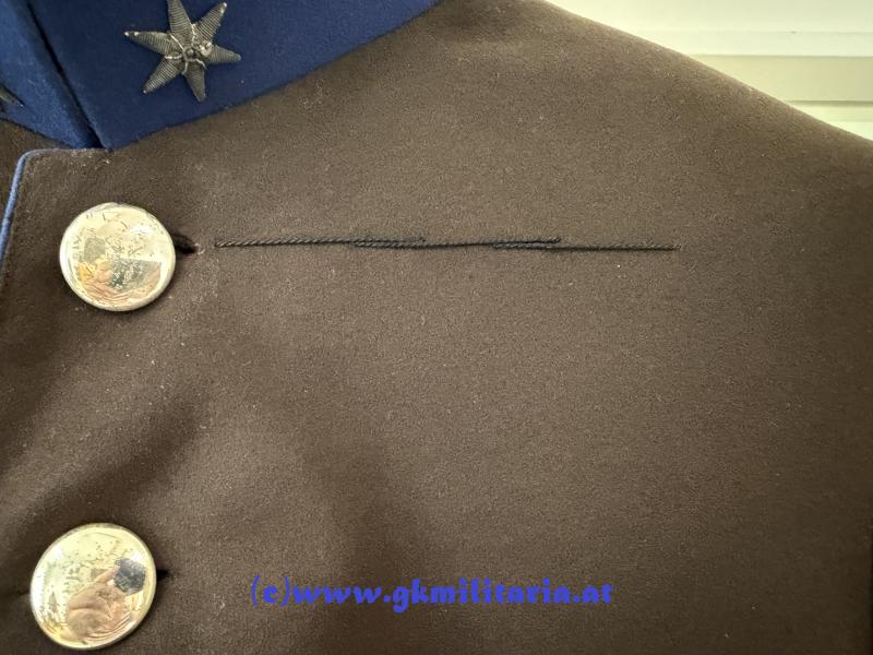 k.u.k. Waffenrock für Offiziere Oberleutnant Karl Meithner k.u.k. TRAIN-DIVISION Nr.15 Sarajewo!!