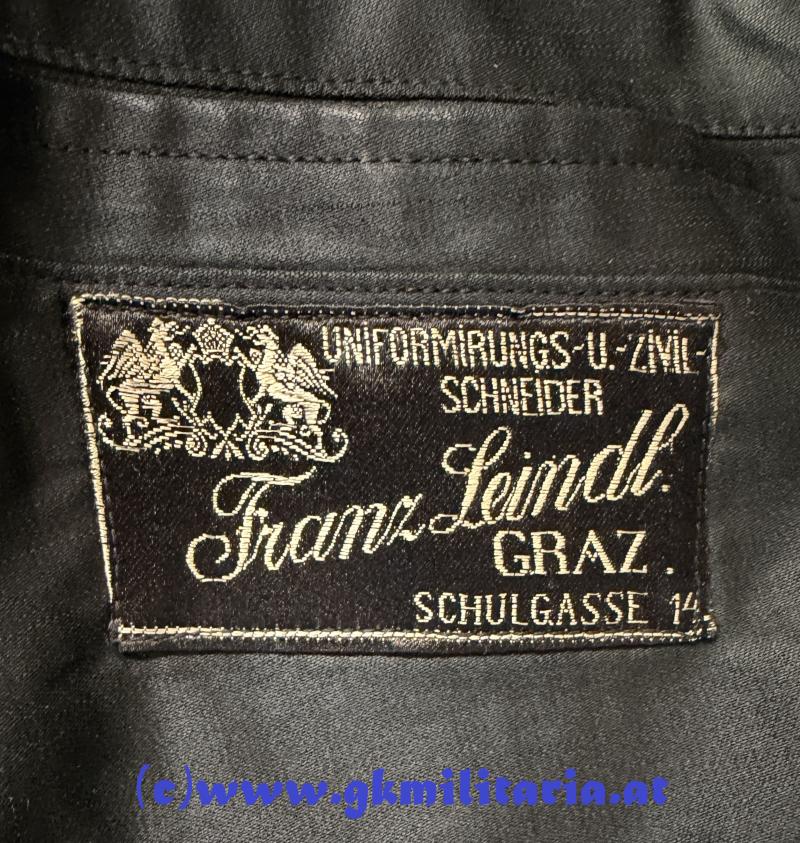k.u.k. Waffenrock Einjährig Freiwilliger Feldwebel - k.u.k. Infanterieregiment Nr.93