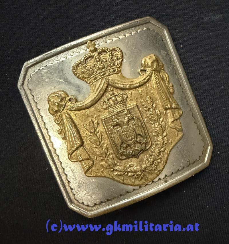 Koppelschloss für Offiziere Königreich der Serben, Kroaten und Slowenen - SHS!!