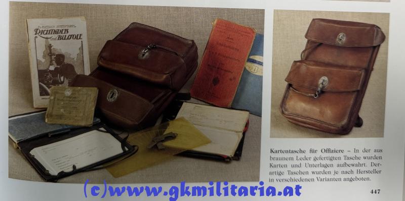 k.u.k. Kartentasche für Offiziere!!