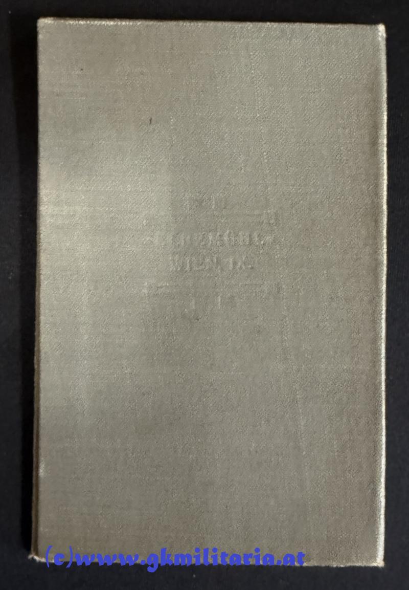 k.u.k. Ausweis: Austeller-Permanenzkarte