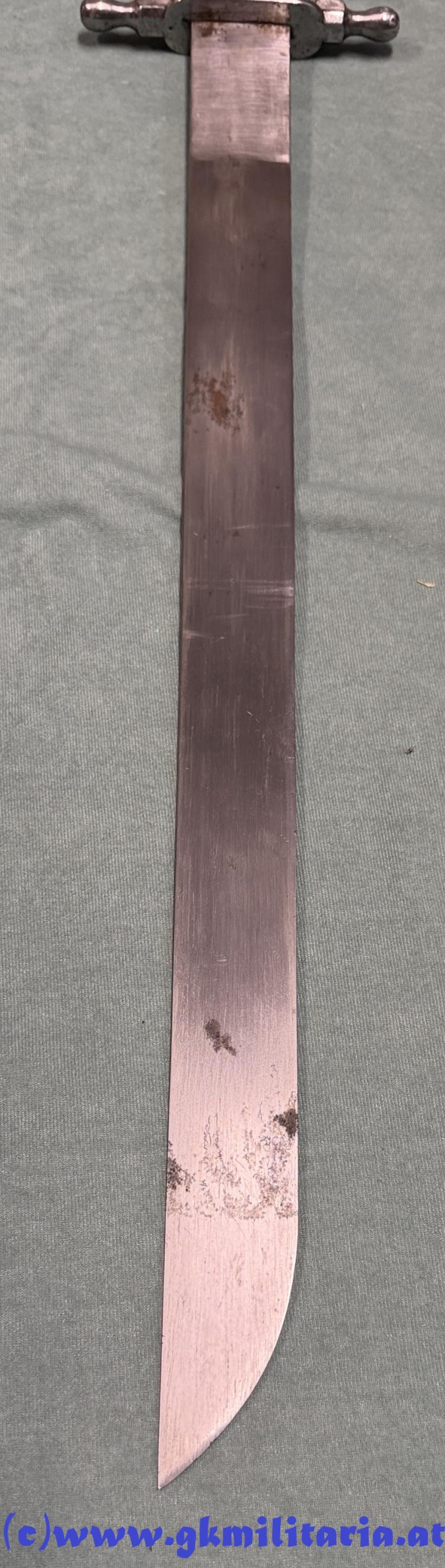 k.u.k. Pionier-Mannschaftssäbel Muster 1853 Variante einer schmalen und personalisierten Unteroffiziers- bzw. Kadettenausführung! - TOP!!