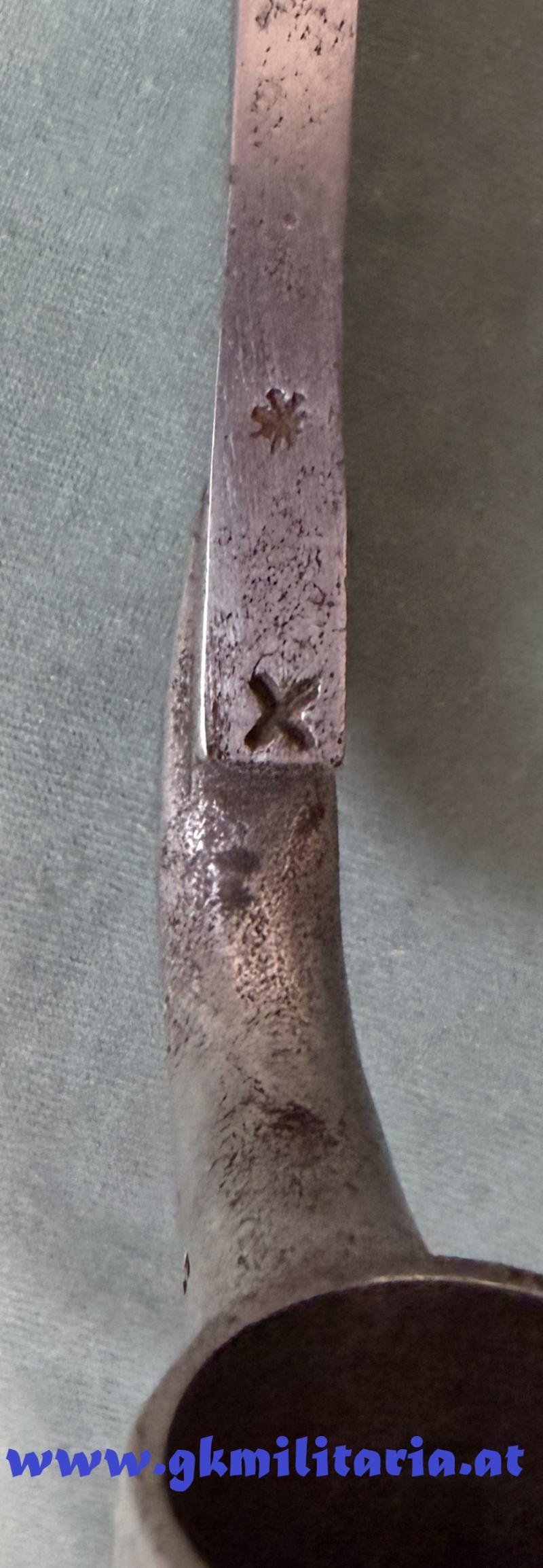 k.u.k. Haubajonett M1849 AUGUSTIN Jägerkammerbüchse!!