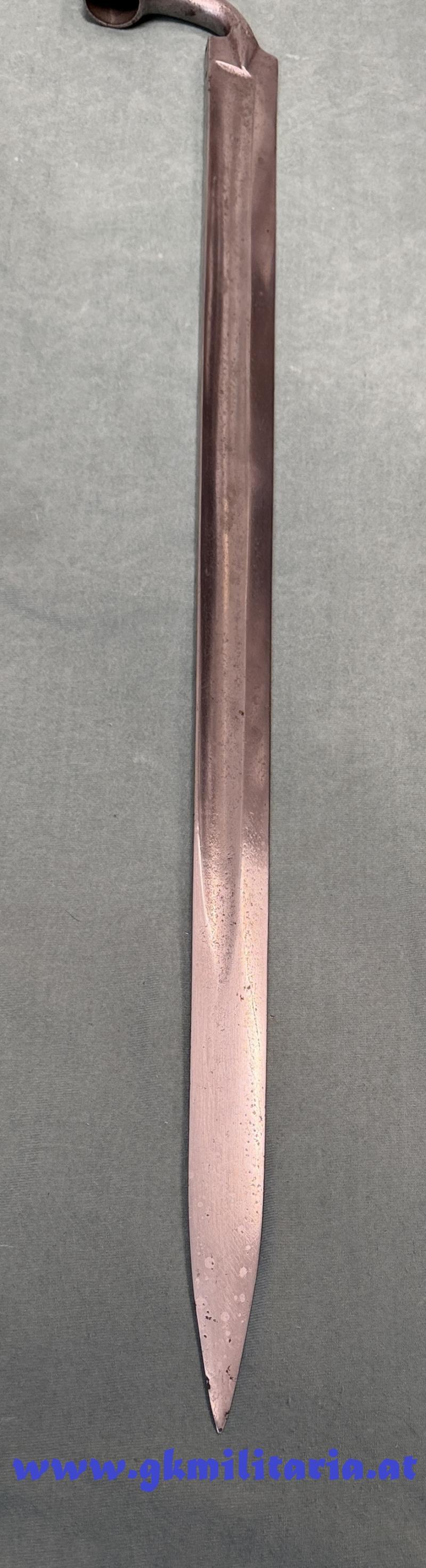 k.u.k. Haubajonett M1849 AUGUSTIN Jägerkammerbüchse!!