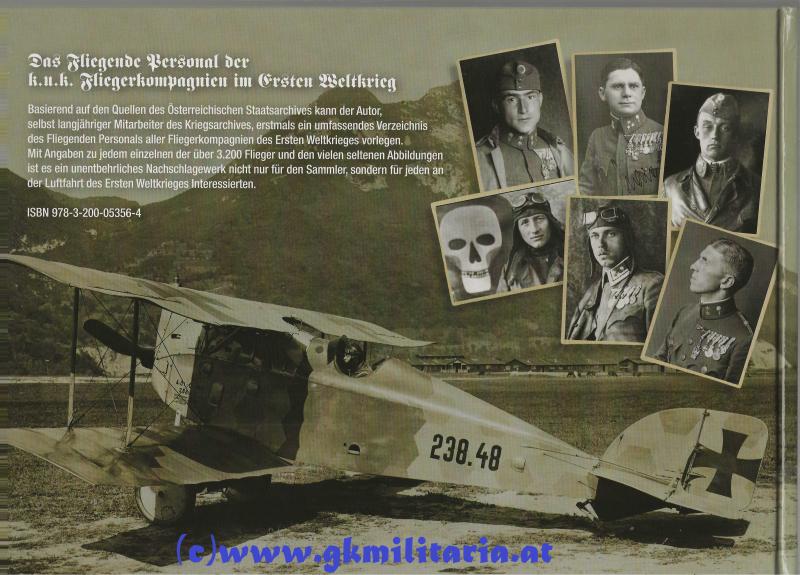 Robert Veinfurter: Das Fliegende Personal der k.u.k. Fliegerkompanien im Ersten Weltkrieg!