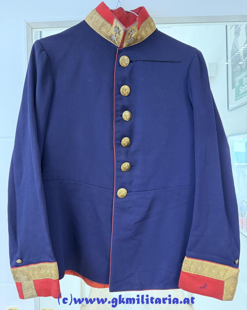 k.u.k. Waffenrock Oberstleutnant Böhmisches Infanterie-Regiment Freiherr von Sterneck Nr. 35 - Garnison: PILSEN!!