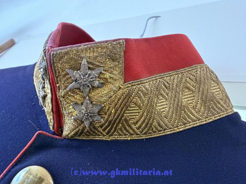 k.u.k. Waffenrock Oberstleutnant Böhmisches Infanterie-Regiment Freiherr von Sterneck Nr. 35 - Garnison: PILSEN!!