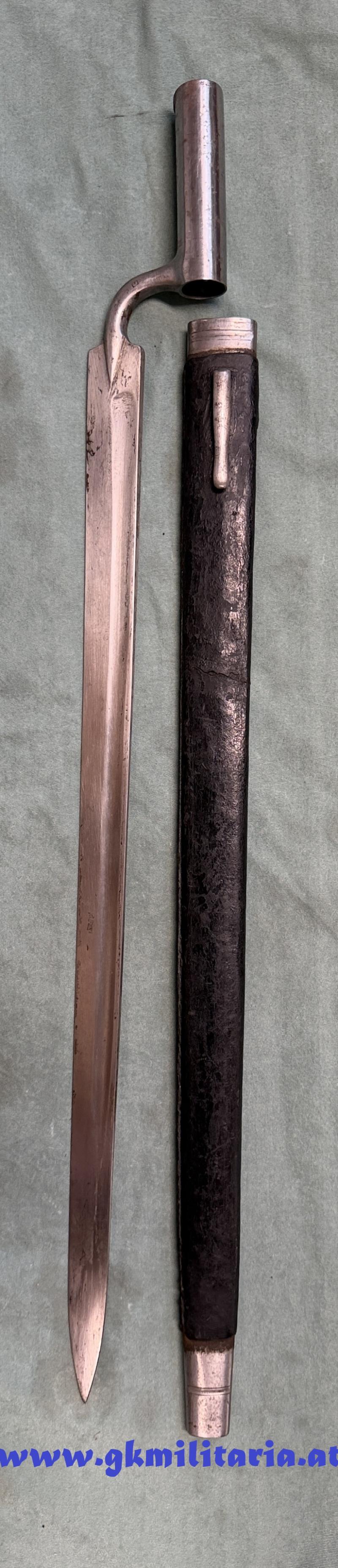 k.u.k. Haubajonett M1844 System LAUKART!!