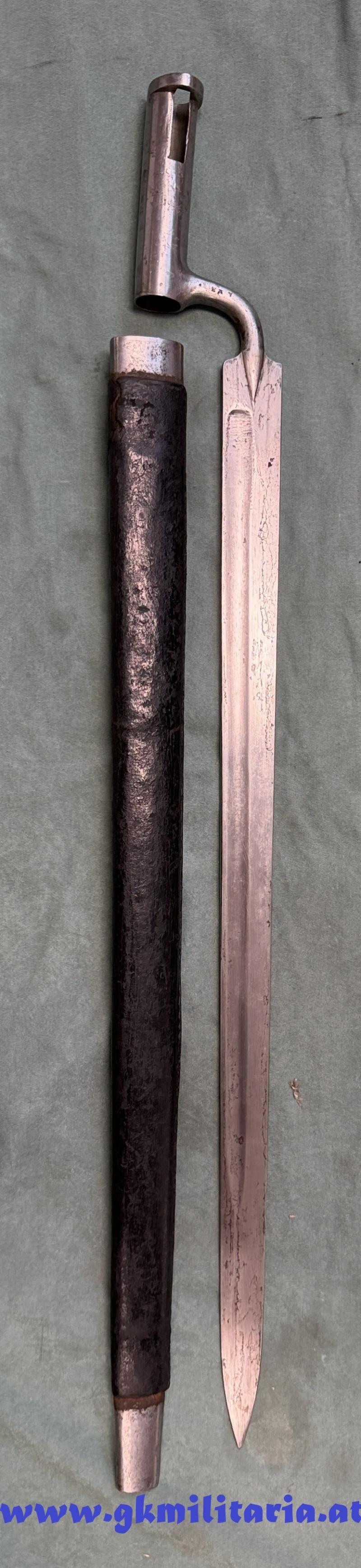 k.u.k. Haubajonett M1844 System LAUKART!!
