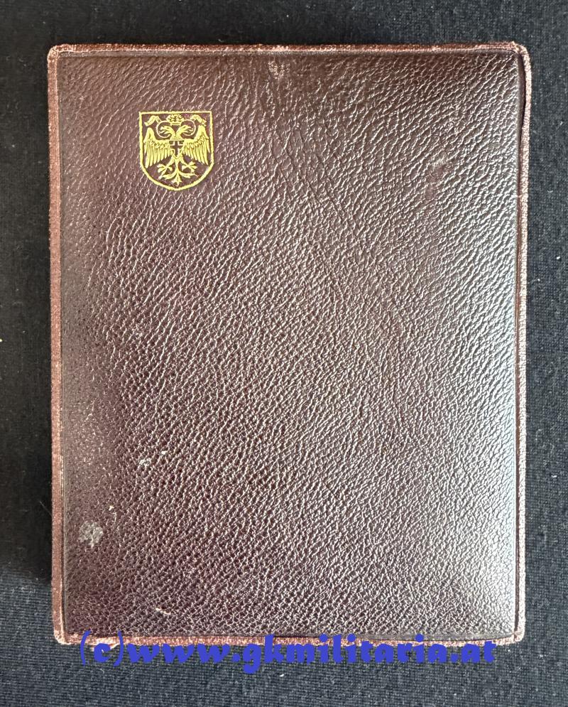k.u.k. Medaille - 60. Geburtstag Bürgermeister Dr. Karl Lueger im Etui - 1904!!