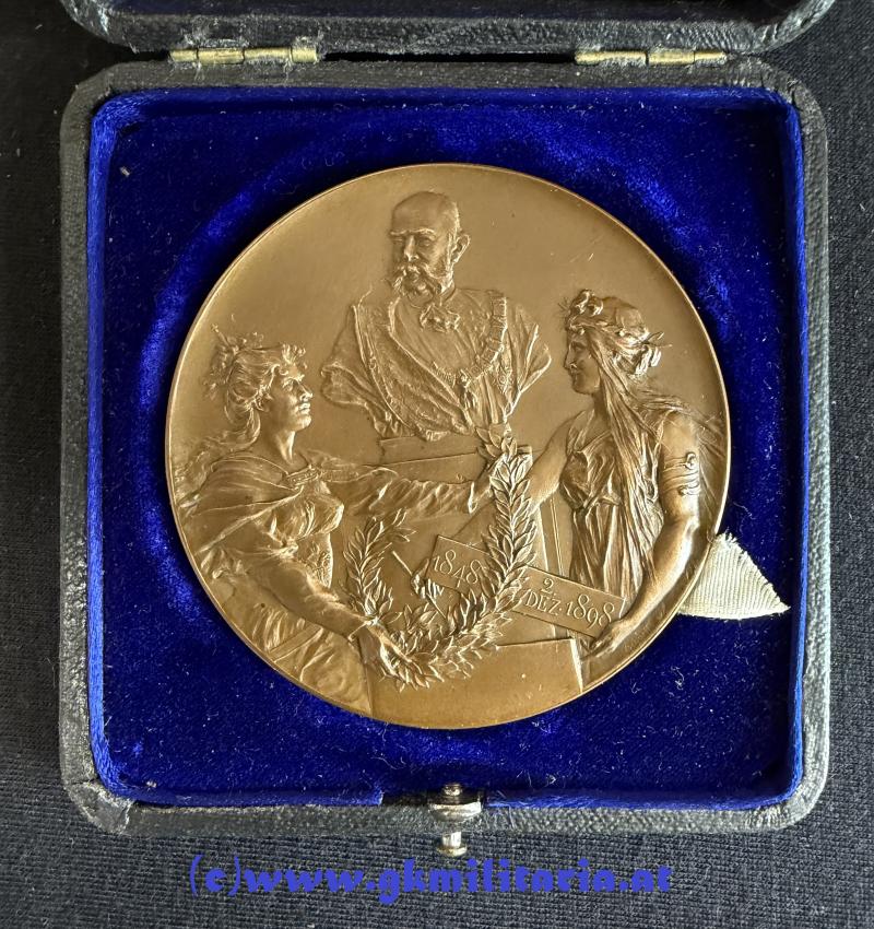 k.u.k. Medaille - Wiener Kaiserjubiläum 1898 !!