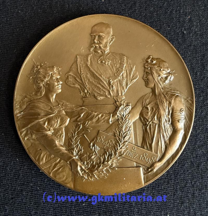 k.u.k. Medaille - Wiener Kaiserjubiläum 1898 !!