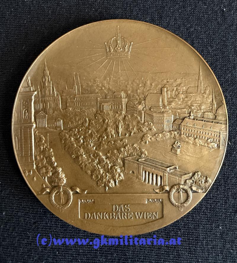 k.u.k. Medaille - Wiener Kaiserjubiläum 1898 !!