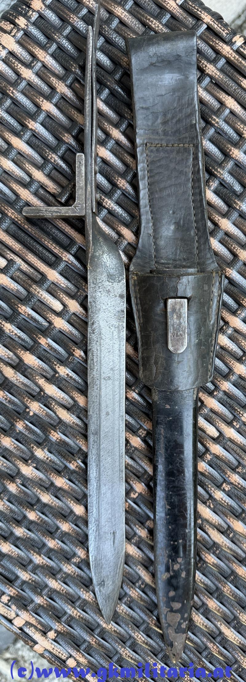 k.u.k. Ersatzbajonett/Notbajonett M95 !!