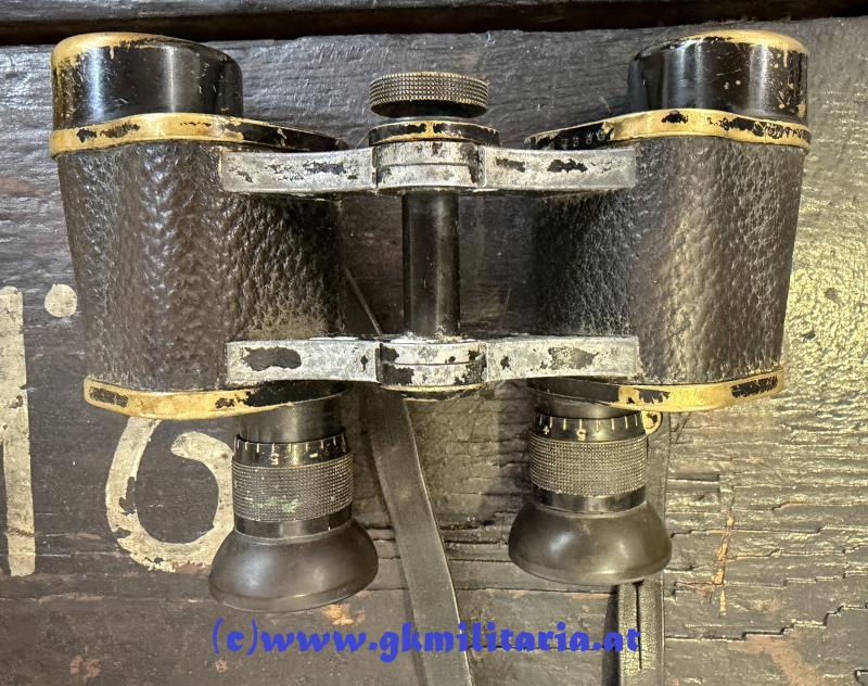 k.u.k. Armeefeldstecher M.11 Z. 6-fach ZEISS KAROLY - GYÖR - mit Strichplatte!!