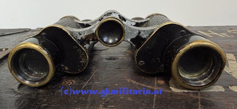 k.u.k. Armeefeldstecher M.11 Z. 6-fach ZEISS KAROLY - GYÖR - mit Strichplatte!!