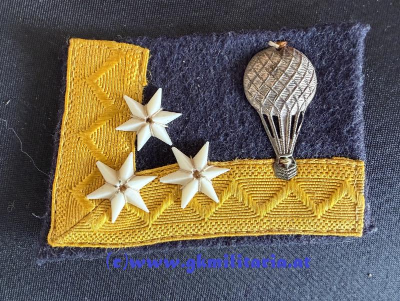 k.u.k. Kragenspiegel Wachtmeister I.R. 14 - LUFTFAHRTRUPPE !!
