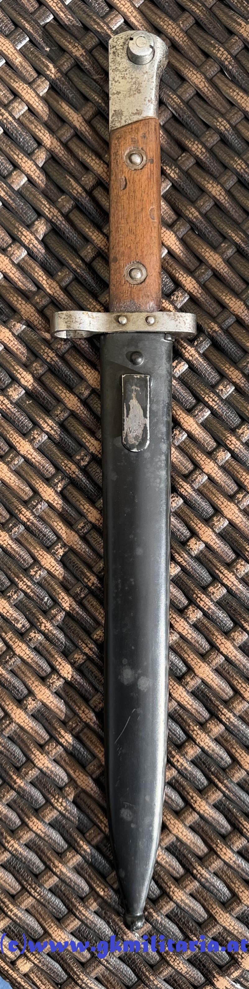 k.u.k. Bajonett M1890/95!! - Übergangstyp!!