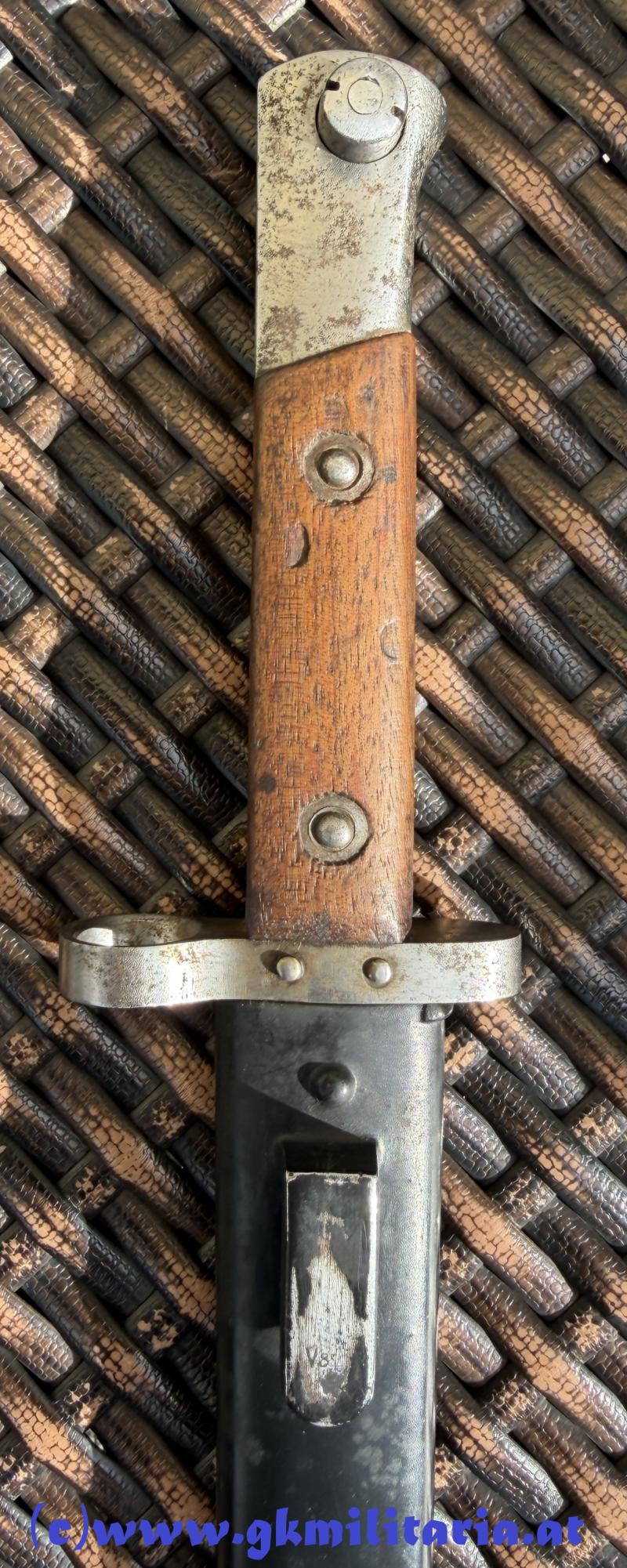 k.u.k. Bajonett M1890/95!! - Übergangstyp!!